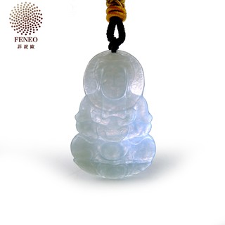 【菲鈮歐】冰種寶瓶觀音天然A貨翡翠項鍊(2222)