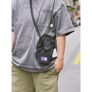 the north face purple label 北臉 TNF日本紫標 側揹包 小包
