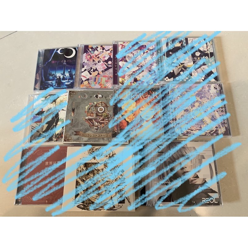 まふまふatr 二手闇色ナイトパレード 刹那色シンドローム クロクレストストーリー Tsutaya特典 蝦皮購物