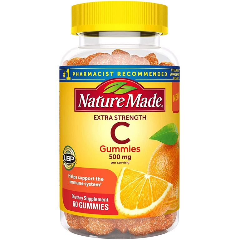 美國原裝進口 現貨 Nature Made 萊萃美 維他命 加強 軟糖 柳橙 維他命C 抵抗力 免疫力 vitamin