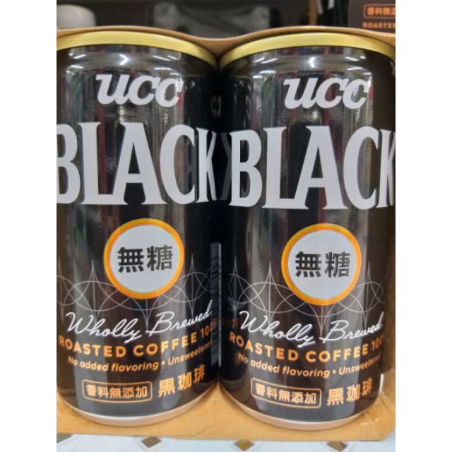UCC BLACK無糖咖啡(185gx30入) 宅配免運