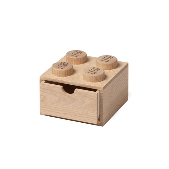 丹麥 北歐地區限定 LEGO 3003 樂高 木製收納櫃 橡木實木 抽屜 收納 木櫃 木抽屜 實木