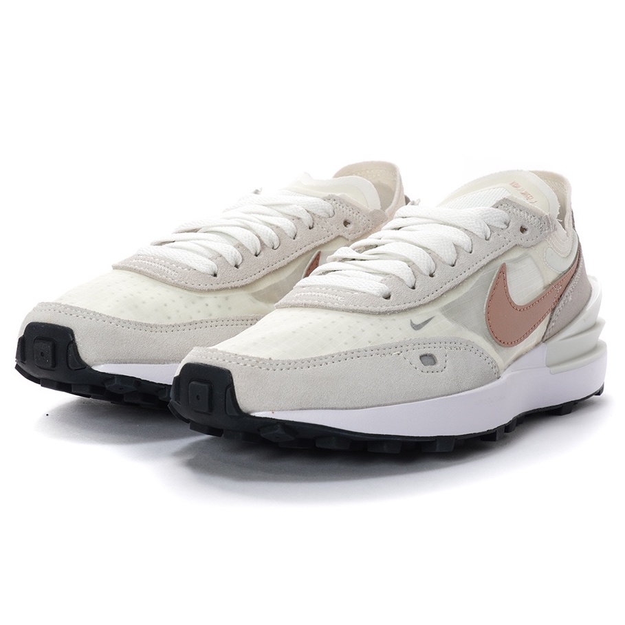 NIKE WAFFLE ONE 女款 解構 休閒鞋 運動鞋 透氣 DN4696-102 燕麥色 奶茶色 現貨