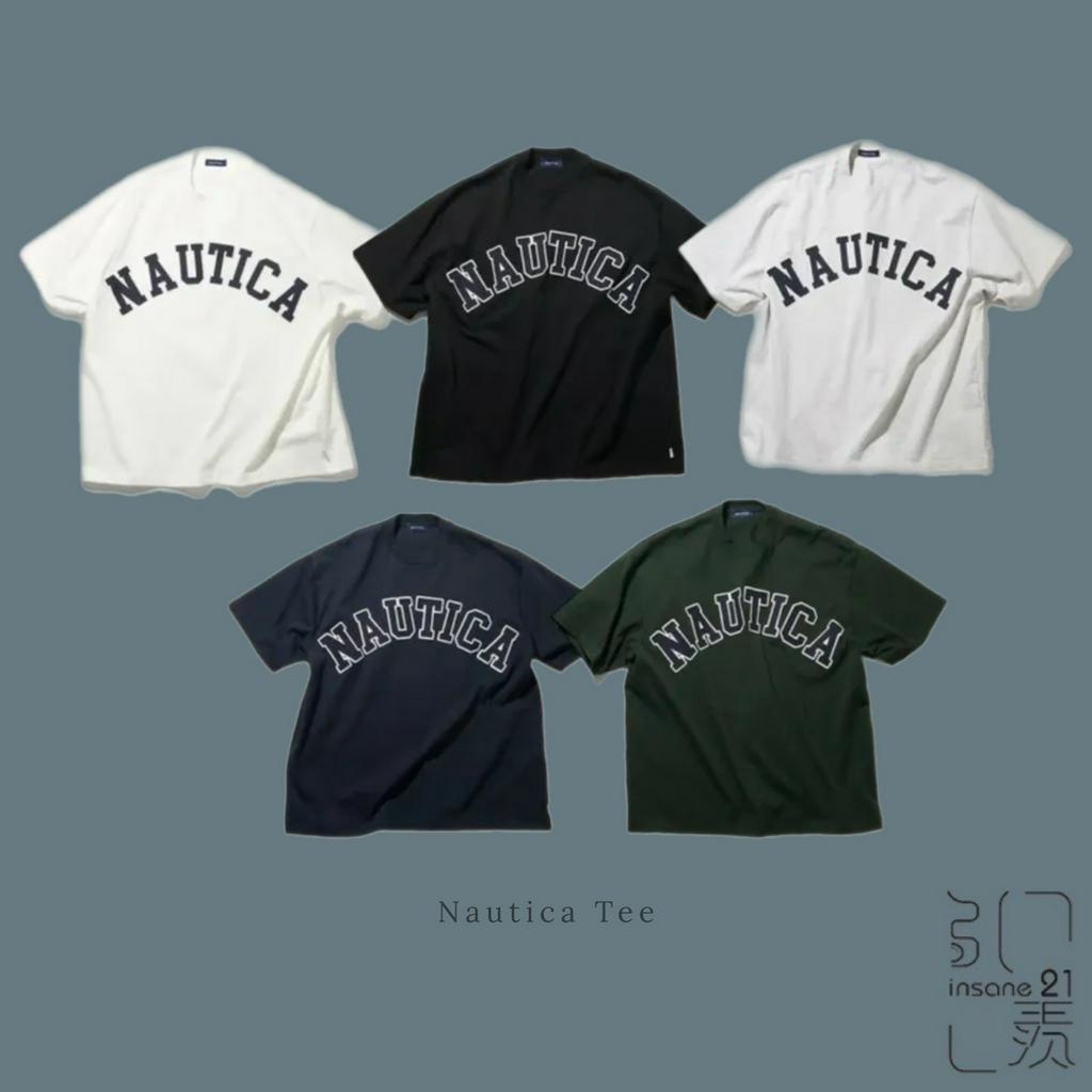 NAUTICA 重磅 短袖 短T 刺繡 LOGO CITY BOY 經典 高磅【Insane-21】