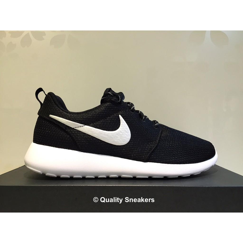 Quality Sneakers - Nike Roshe One 黑白 銀勾 網布 女段 511882-094