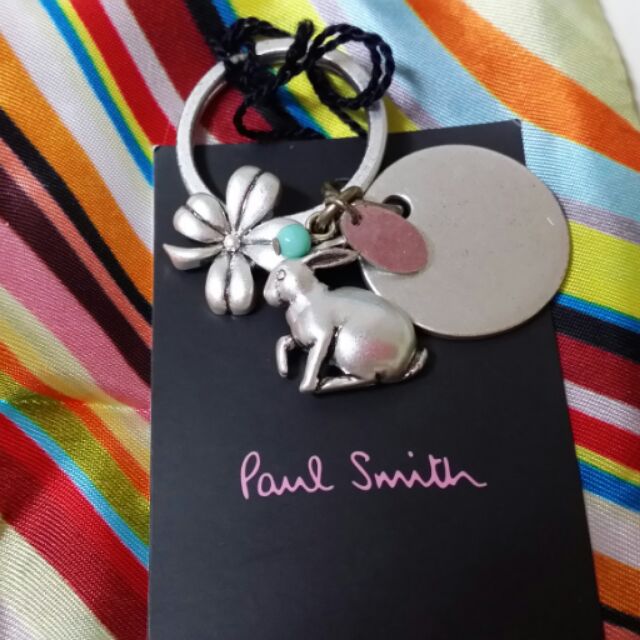 全新 英國品牌 paul smith 鑰匙圈