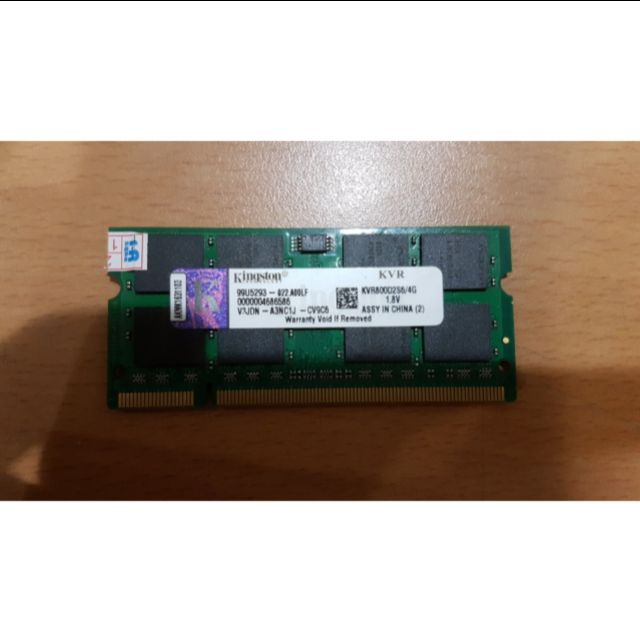 筆記型電腦 DDR2 4g 單條（金士頓）