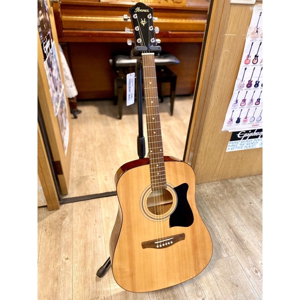 《音樂夢響佳 流行樂館》Ibanez V50NJP-NT (附琴袋、背帶、調音器、pick、弦釘）