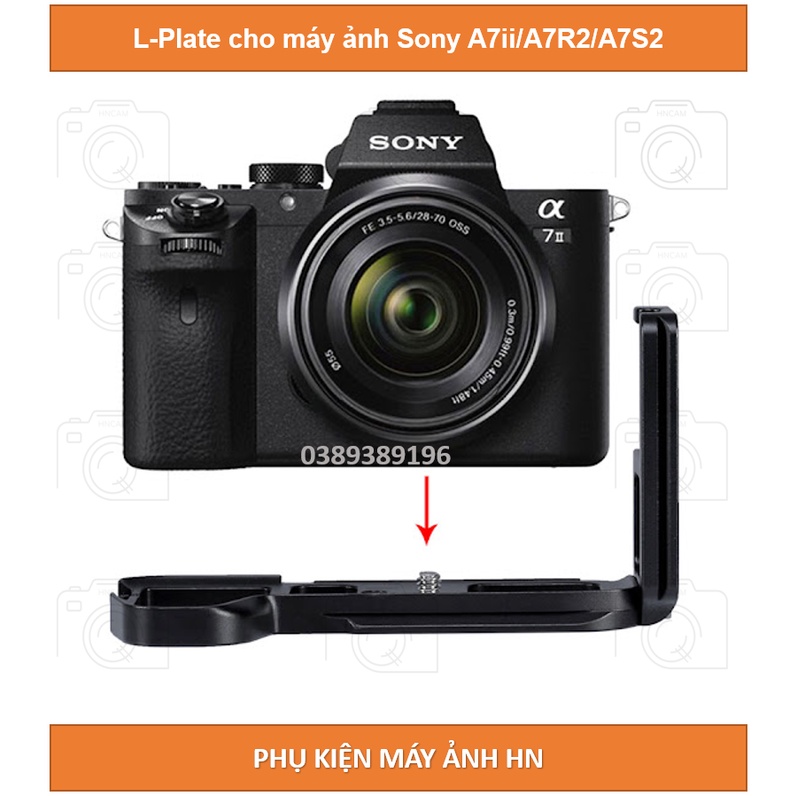 [A72-A7R2-A7S2] L 板(快速操作框架 L) 適用於 SONY A7II / A7Ri / A7Si 相機