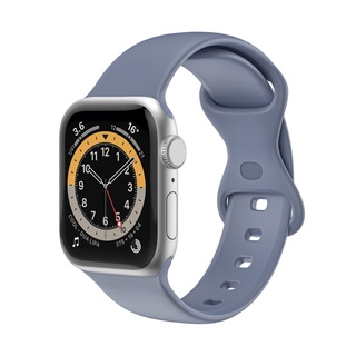 蘋果Apple Watch 7 Se 6 5 4 3 iWatch 44 40mm 38mm 42mm41 45矽膠錶帶