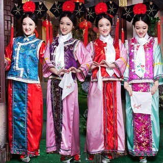 【洋洋小品 大人貴妃宮廷格格公主】成人造型萬聖節聖誕節服裝白雪舞會派對裝表演灰姑娘禮服冰雪奇緣裝如懿傳後宮甄嬛傳延禧攻略