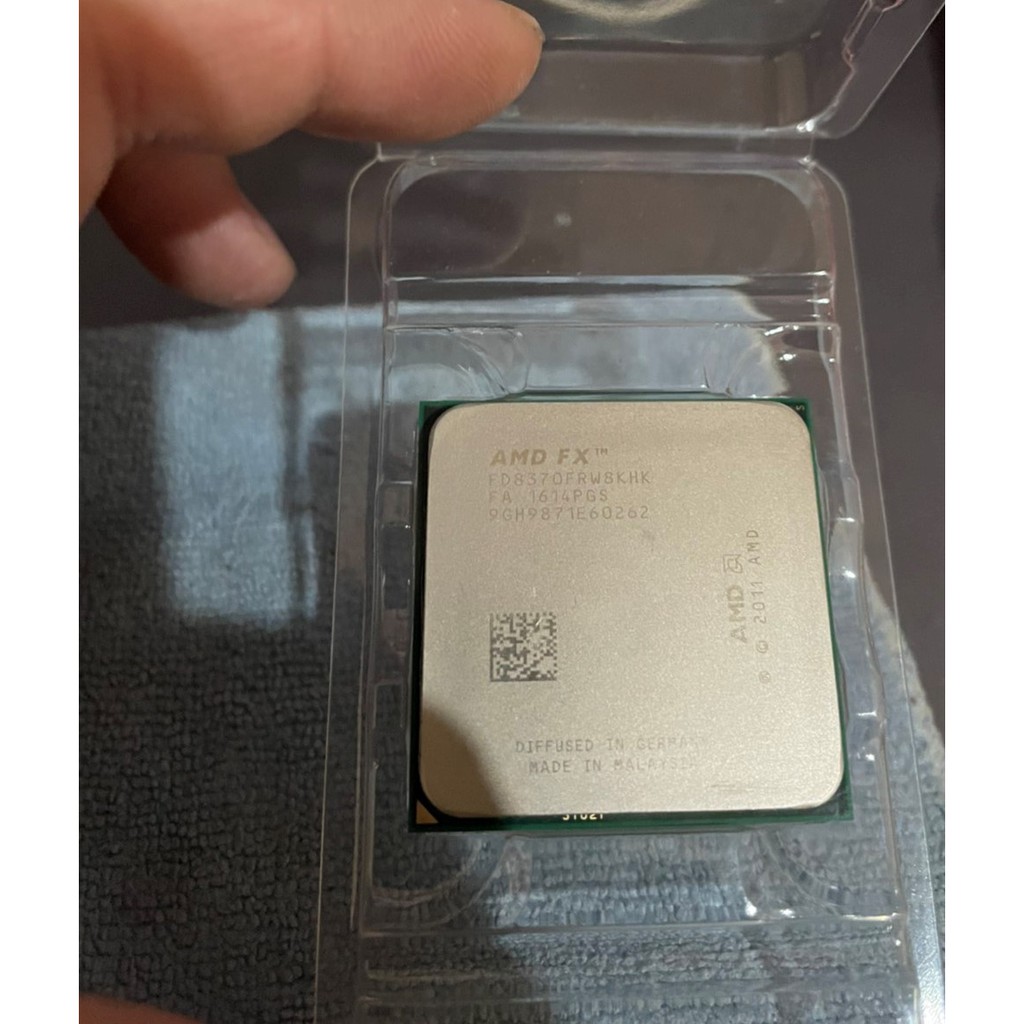 AMD CPU AM3+ FX 8370 CPU原盒 無風扇