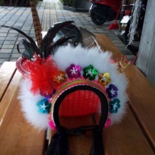 小花帽 阿美族花帽 幼幼班花帽 蝦皮購物