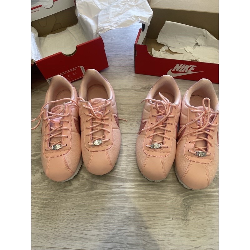 Nike粉色親子鞋（兩雙）+adidas粉色女童鞋（一雙）