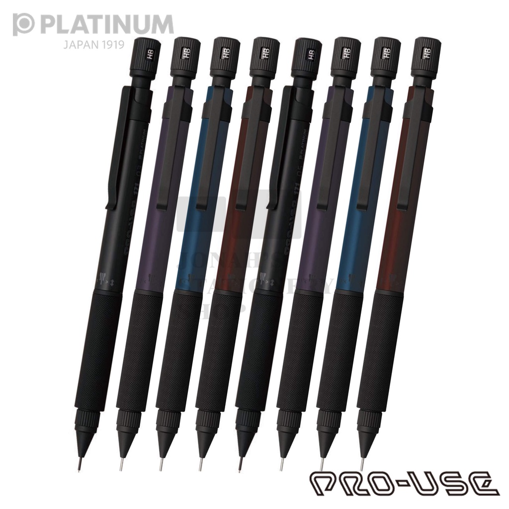 【台日文具】現貨供應 日本 PLATINUM PRO-USE 171 MATTE BLACK &amp; 限定消光色系 製圖鉛筆
