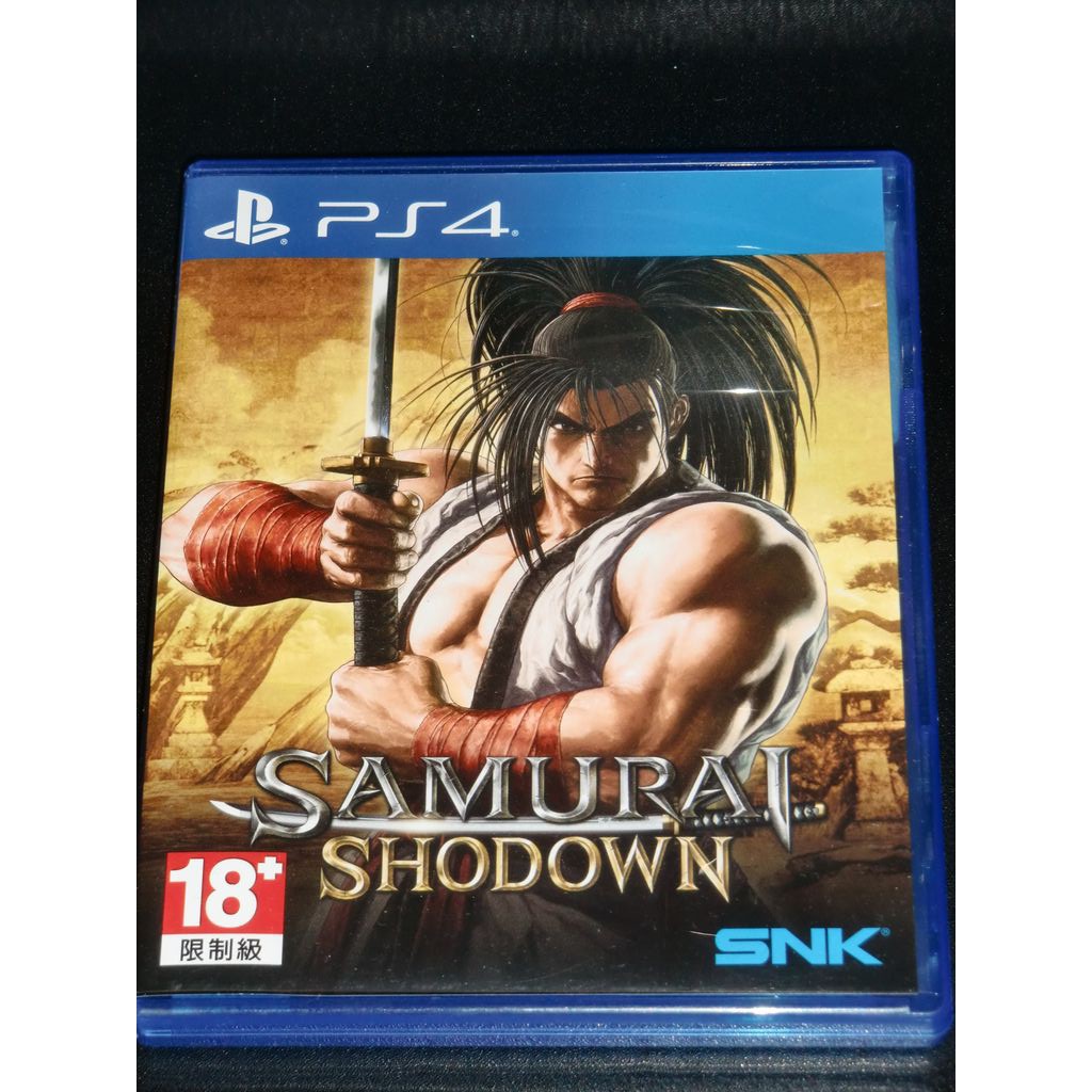 PS4 侍魂 曉 中文版 二手 Samurai Shodown