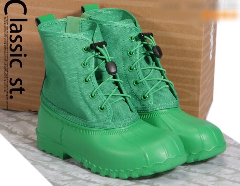 零碼清貨native Jimmy 男女童鞋獵鴨靴綠色c 11 17cm 一雙免郵 蝦皮購物