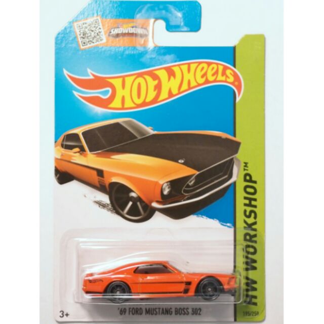 Hot wheels FORD MUSTANG BOSS 302 風火輪 福特 野馬 跑車 HOTWHEELS