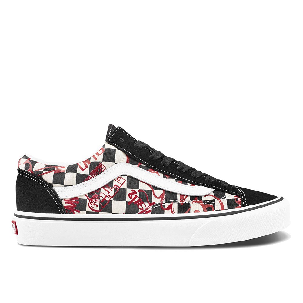 VANS STYLE 36 CHECKERBOARD RED 黑米白紅【A-KAY0 5折】【VN0A3DZ31IW】