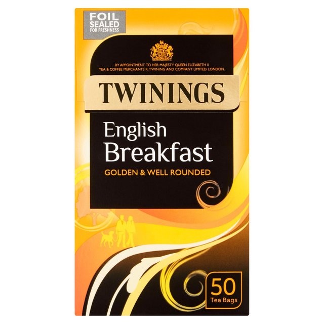 【漫畫物語】英國唐寧 Twinings English breakfast 50入英式早餐紅茶包 高雄可自取