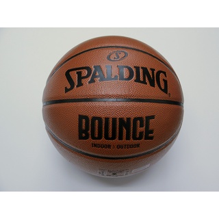 SPALDING 斯伯丁 BOUNCE 棕 PU 標準七號籃球 #內附球針 #7號 SPB91001