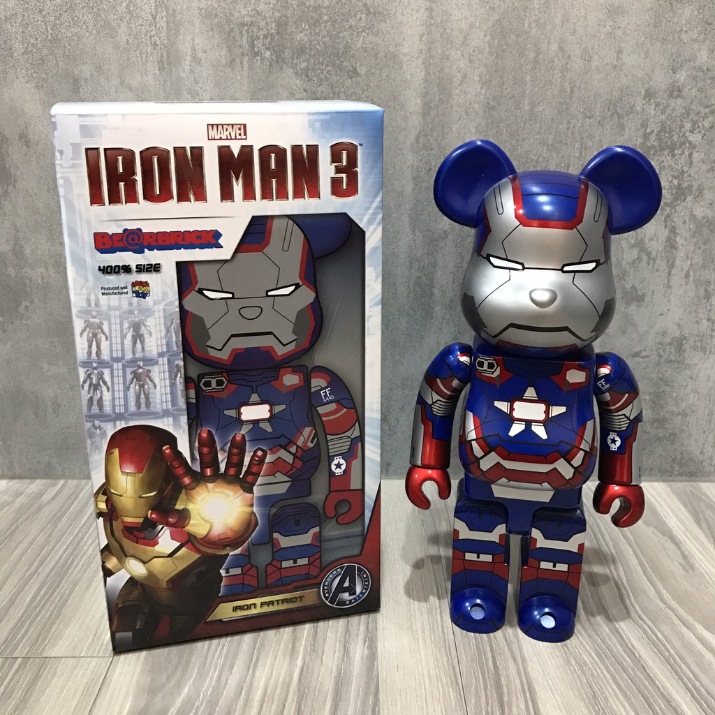 bearbrick 400 iron man