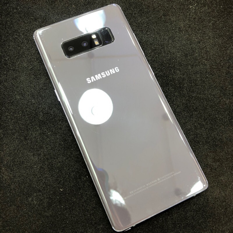 售中古三星samsung Note8 紫灰盒裝外觀9成新功能正常可舊機折抵雙北宜蘭可面交 蝦皮購物