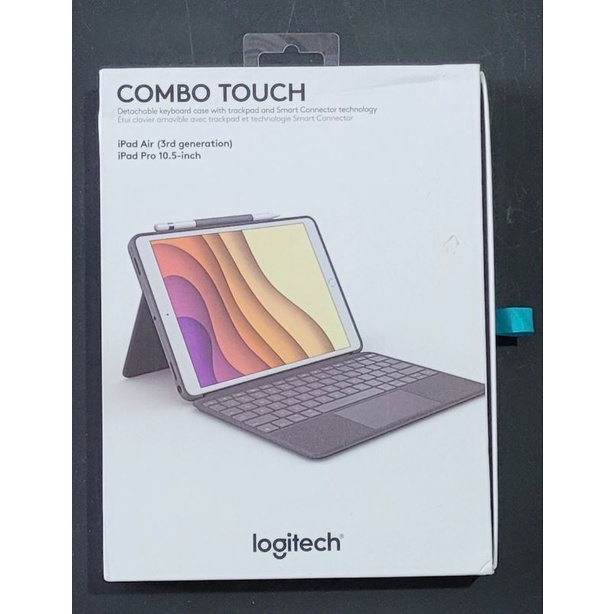 Logitech COMBO TOUCH 適用於Pad Air (3代) 和 iPad Pro 10.5吋