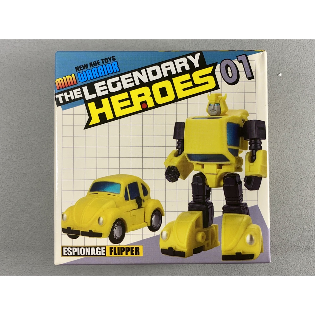 「中古全新」變形金剛 Newage NA H1 Flipper 初版 1.0版 大黃蜂 G1 Bumblebee