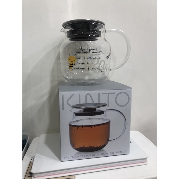日本KINTO 山田詩子紅茶店karel capek聯名茶壺 限量版620ml