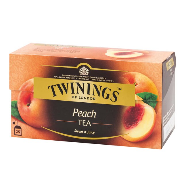 【Twinings唐寧茶】香甜蜜桃茶(2g*25包)
