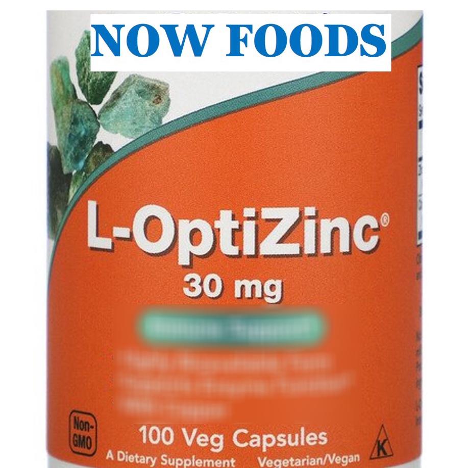 （現貨） Now Foods 鋅 L-OptiZinc 30mg
