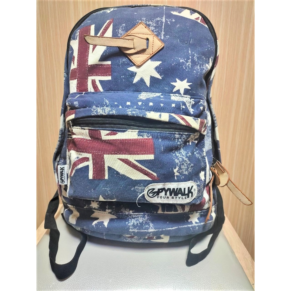 ✨八成新✨ SPYWALK英國國旗後背包 SPYWALK Backpack