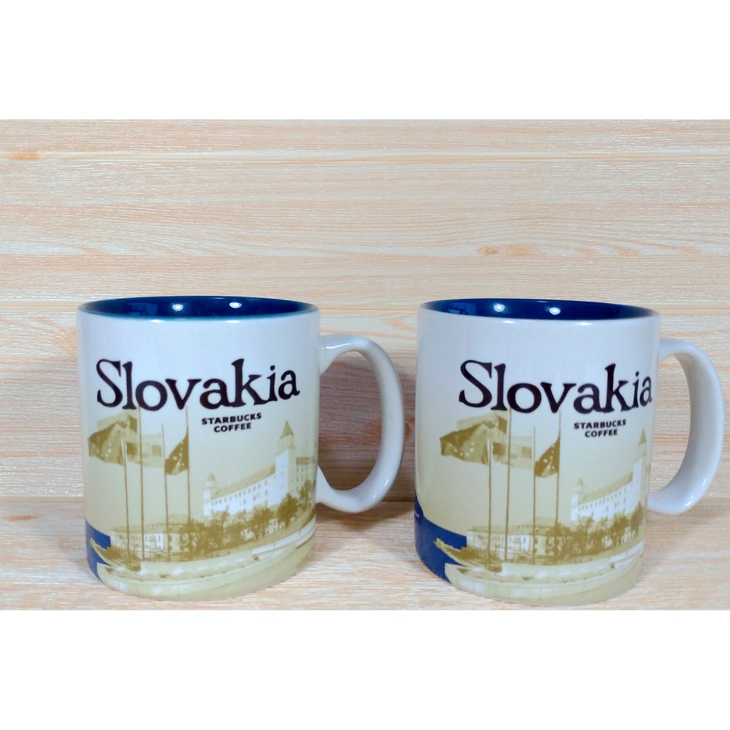 【端午節前任2個商品折100】STARBUCKS 星巴克 SLOVAKIA V2 斯洛伐克 城市杯 馬克杯 16OZ