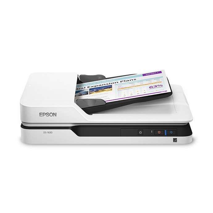 【全新未拆封,可自取】EPSON DS-1630 二合一A4平台饋紙掃描器 (支援雙面掃描功能)