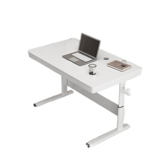 手動升降桌 電腦桌 書桌 100CM(優質板材款 現貨 廠商直送