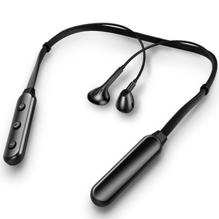 藍牙耳機2021新款無線掛脖式藍牙耳機雙耳入耳式頸掛運動跑步頭戴式運動男女通用適用於手機蘋果安卓超長續航