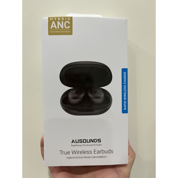 【Ausounds】AU-Stream Hybrid 降噪真無線藍牙耳機  黑色