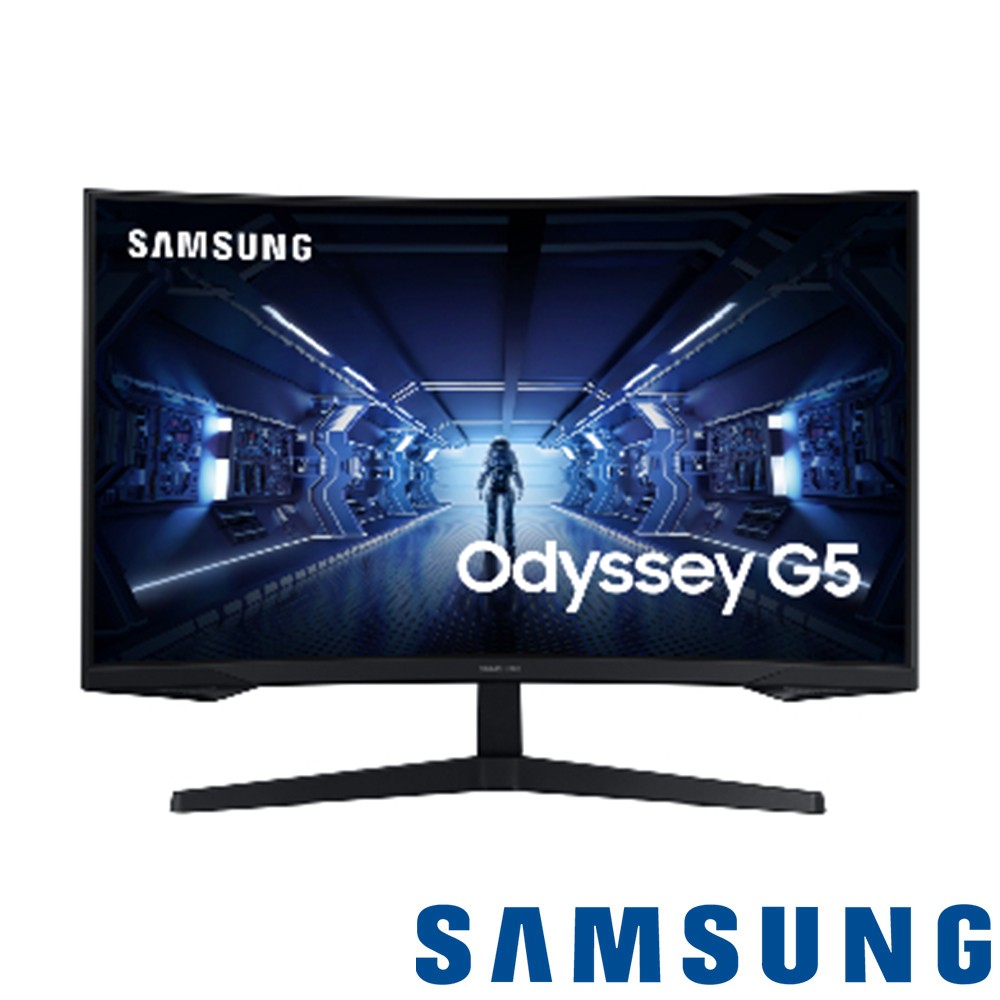 SAMSUNG 三星 27型 C27G55TQBC G5 曲面螢幕 電競螢幕 2K/144Hz 福利品 現貨 廠商直送