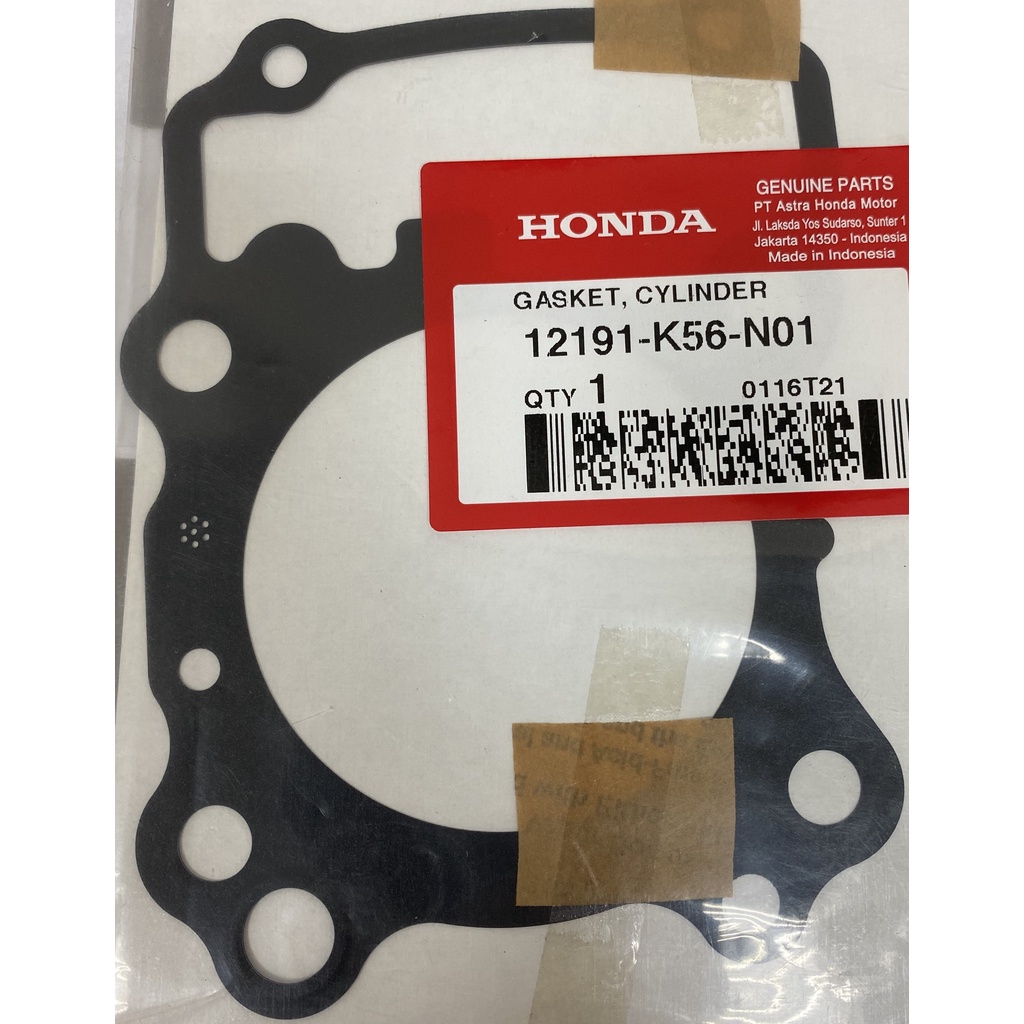『米高貿易』HONDA原廠零件CBR150(K45G)/CB150R(2018)12191-K56-N01汽缸下墊片