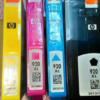 HP NO.920XL 原廠高容量裸裝墨水匣(黑色單顆450元，1黑3彩超值組合1250元起）