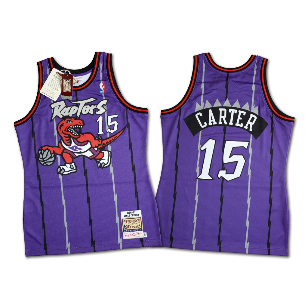 2004 NBA All-Star Game Vince Carter 2004 Mitchell & Ness Blue Authenti –  Cowing Robards Sports
