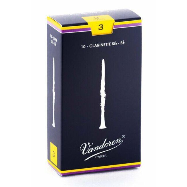 現代樂器 法國vandoren 藍盒clarinet 豎笛單簧管黑管3號竹片10片裝 蝦皮購物
