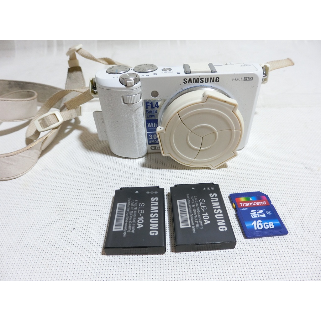 (h)SAMSUNG EX2F 白色 翻轉螢幕自拍機 類單眼相機