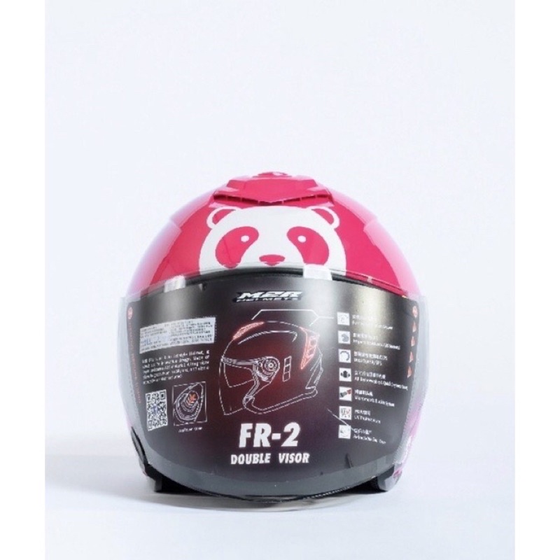 熊貓🐼Foodpanda 二代M2R安全帽