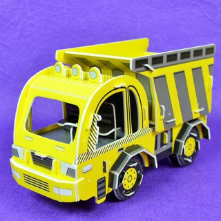 邦維 3D立體拼圖立體模型 1062014 工程車特種車 卡車 (關節可動式) 佳廷模型 M54242