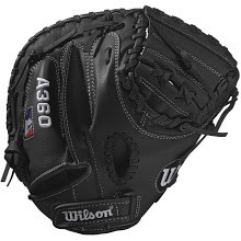 美國職棒大聯盟 MLB授權 WILSON A360 兒童用 少年用捕手手套 即戰力皮質柔軟好上手 超低特價$1350/個
