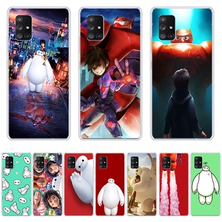 SAMSUNG B18-Baymax 主題手機殼 TPU 軟矽膠保護殼手機殼適用於三星 Galaxy a31/a32/a
