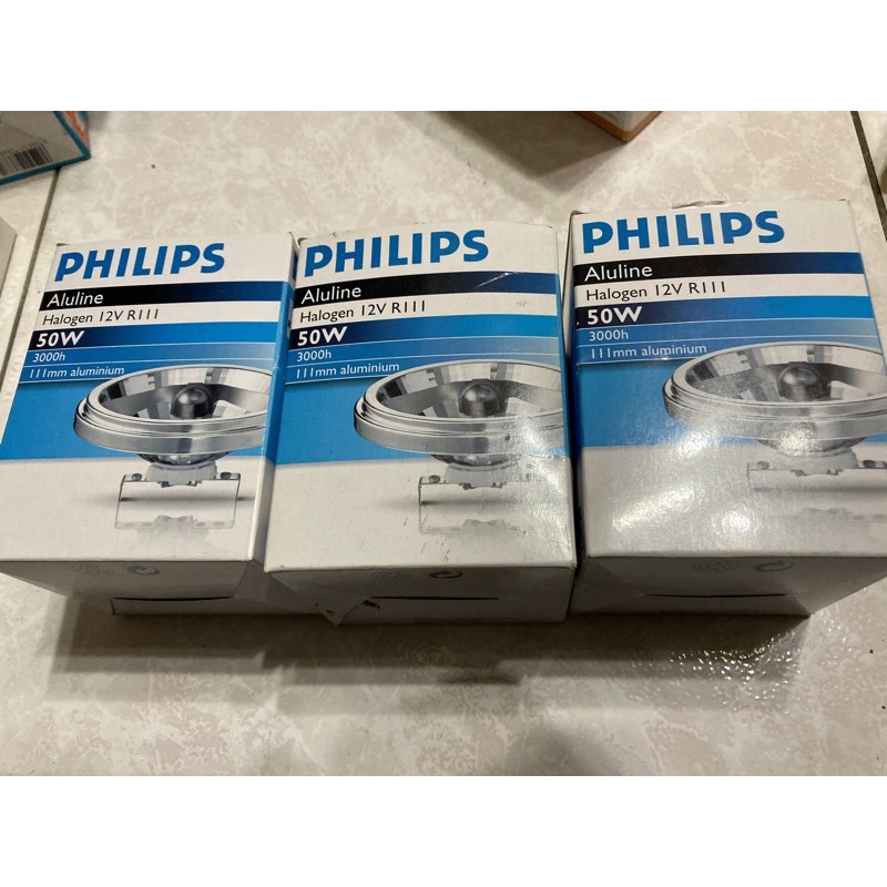 PHILIPS 飛利浦 AR111 12V 50W 24度鹵素燈