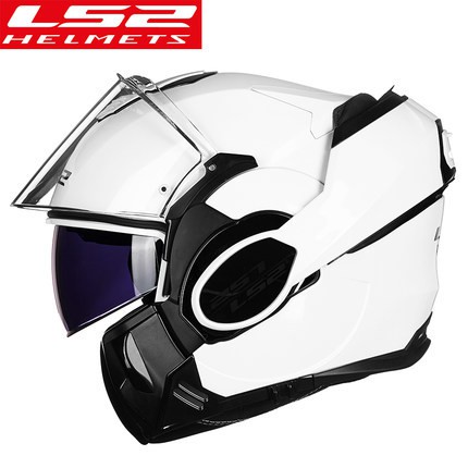 新款摩托車/機車頭盔/安全帽 ls2 ff399 全覆式翻轉揭面盔機車賽車騎行盔